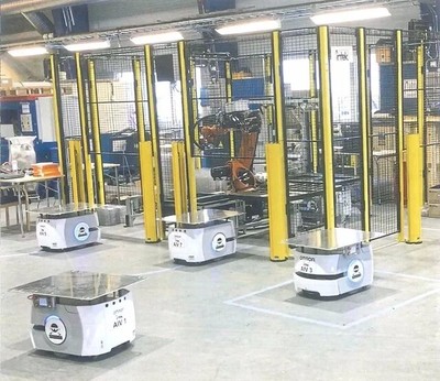 移動機器人在北歐智能工廠 驅動高靈活度柔性生產的核心引擎